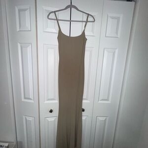 Skims Long Slip Dress